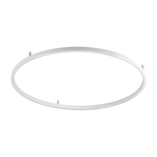 Oracle Slim Flush Ceiling Light 500mm 4000K - White