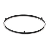 Oracle Slim Flush Ceiling Light 700mm 2700K - Black