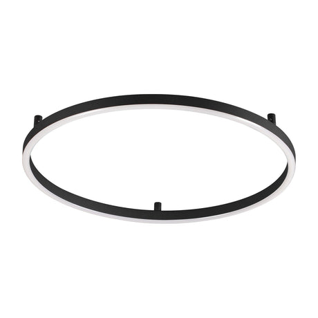 Oracle Slim Flush Ceiling Light 900mm 2700K - Black