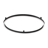 Oracle Slim Flush Ceiling Light 900mm 4000K - Black