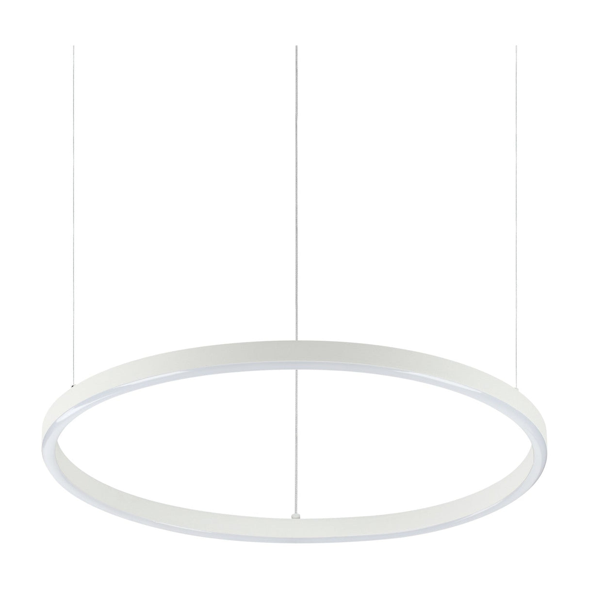 Oracle Slim Round Pendant Light 500mm 2700K - White