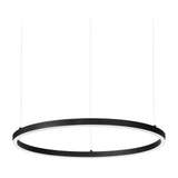 Oracle Slim Round Pendant Light 500mm 4000K DALI - Black