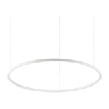 Oracle Slim Round Pendant Light 900mm 2700K - White