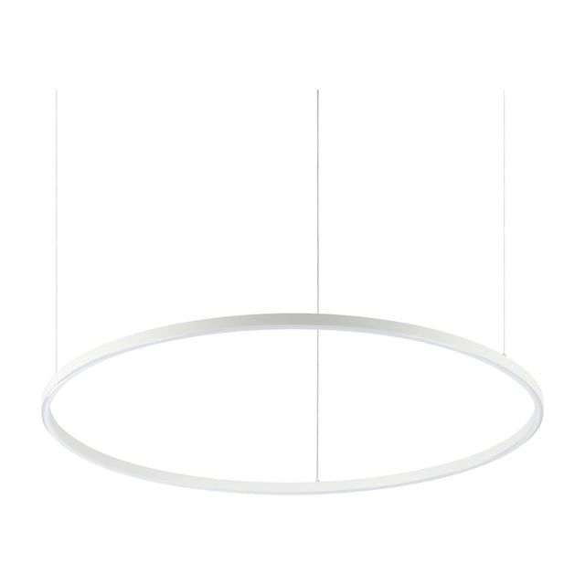 Oracle Slim Round Pendant Light 900mm 2700K - White