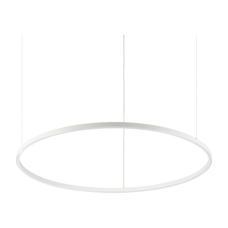 Oracle Slim Round Pendant Light 900mm 4000K DALI - White