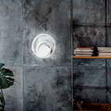 Oz Wall Light 4000K - Brass in situ