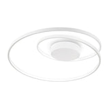 Oz Flush Ceiling Light 600mm 4000K - White