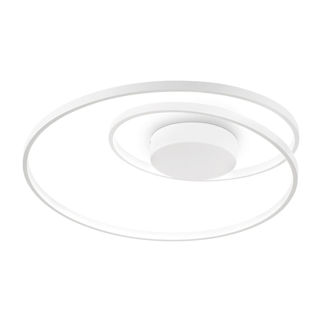 Oz Flush Ceiling Light 600mm 4000K - White