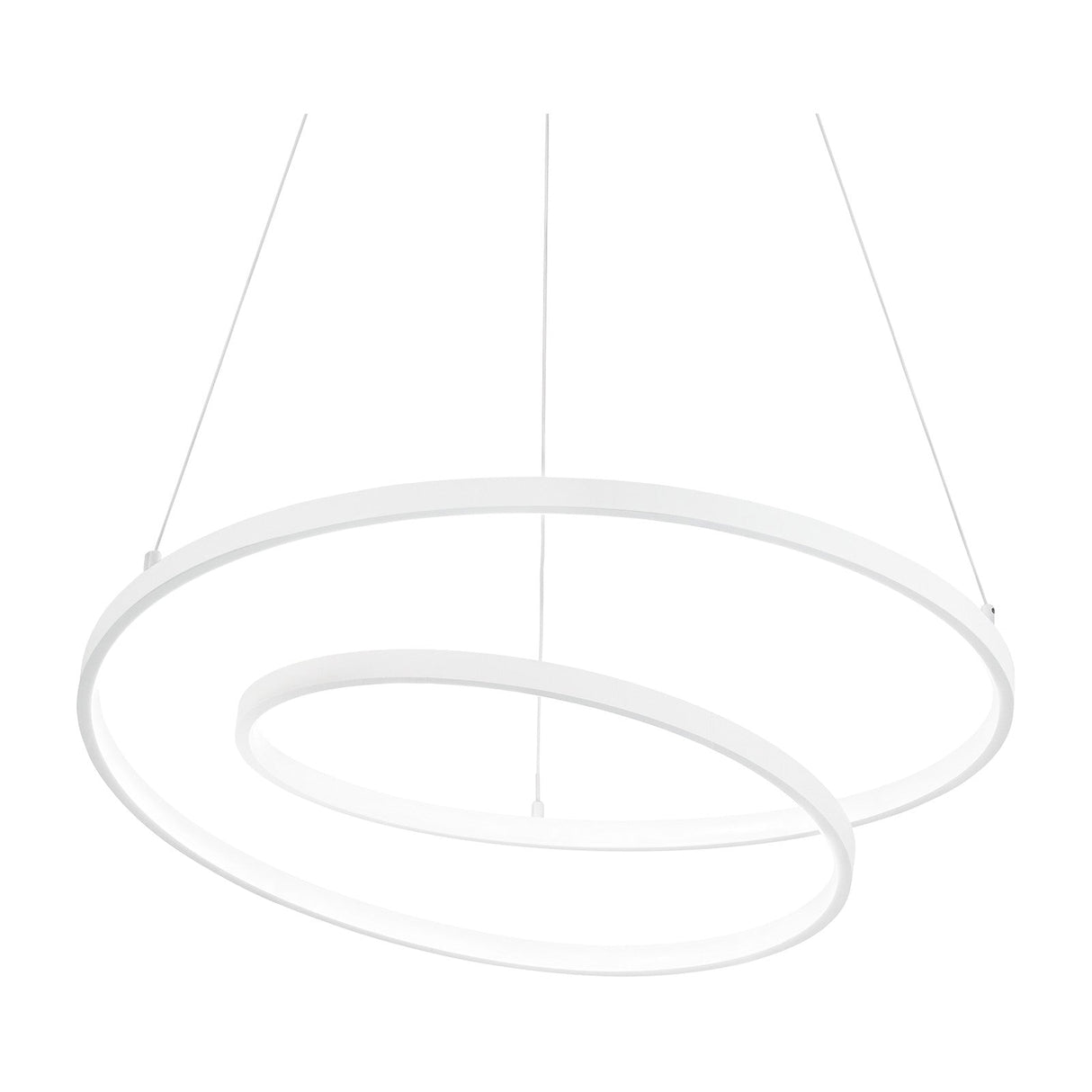 Oz Round Pendant Light 600mm 2700K - White