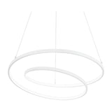 Oz Round Pendant Light 600mm 4000K - White