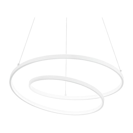 Oz Round Pendant Light 800mm 2700K - White