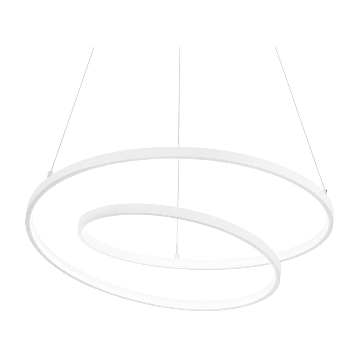 Oz Round Pendant Light 800mm 4000K - White