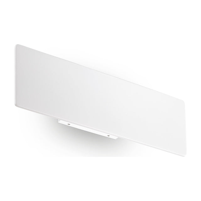 Zig Zag Square Wall Light 290mm - White