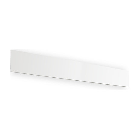 Zig Zag Square Wall Light 750mm - White