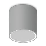 Techo Round Outdoor Ceiling Light 150mm - Grey