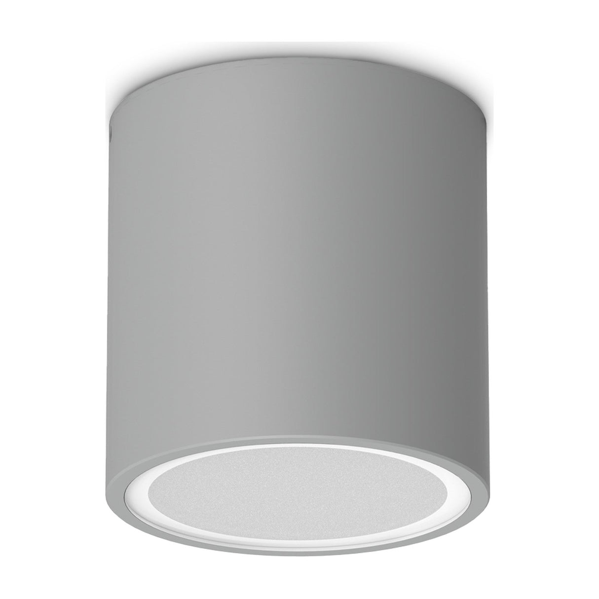 Techo Round Outdoor Ceiling Light 90mm - Grey