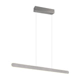 Helios LED Up Down Linear Pendant – Brushed Aluminium