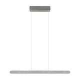 Helios LED Up Down Linear Pendant – Brushed Aluminium
