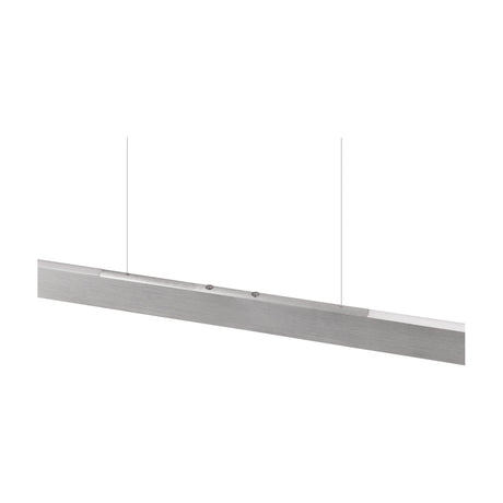 Helios LED Up Down Linear Pendant – Brushed Aluminium