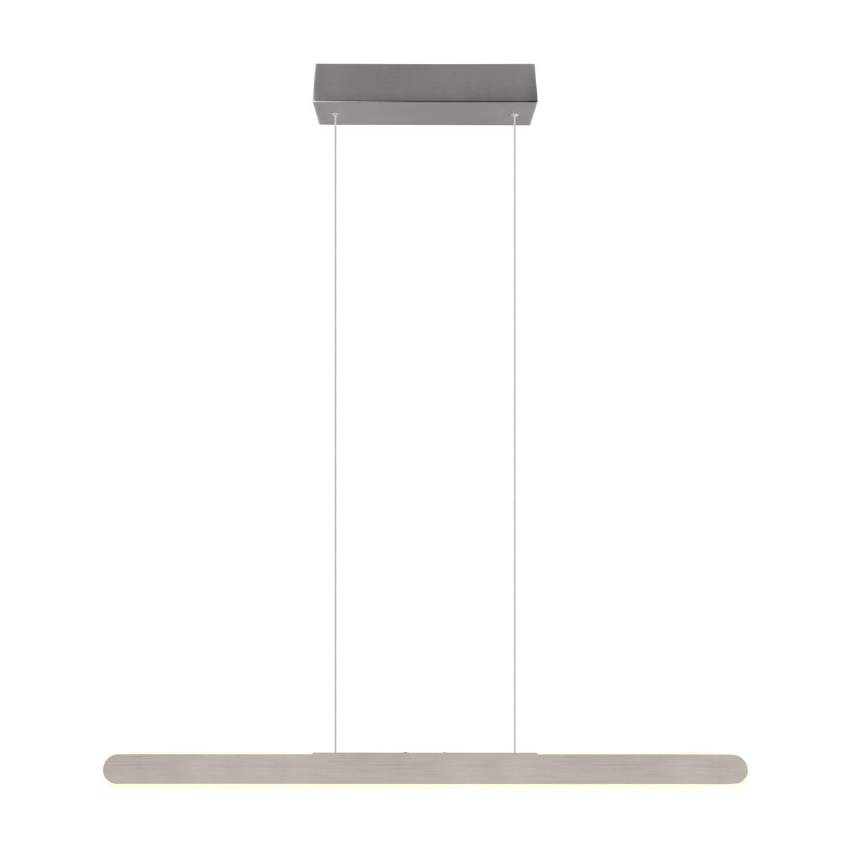 Helios LED Up Down Linear Pendant – Brushed Aluminium