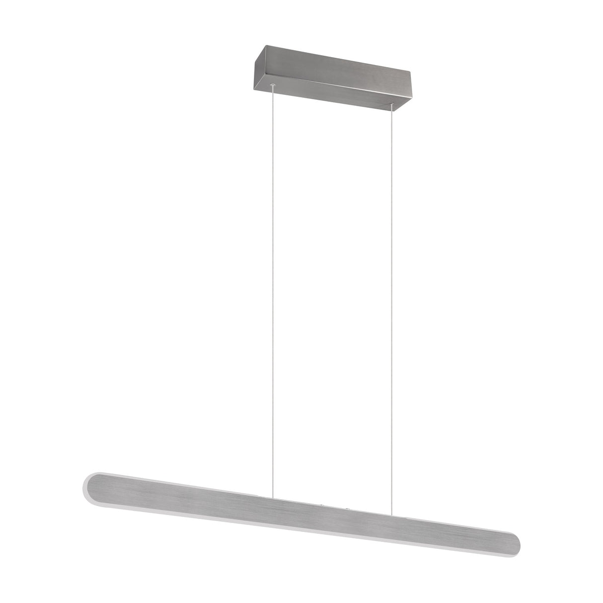 Helios LED Up Down Linear Pendant – Brushed Aluminium