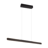 Helios LED Up Down Linear Pendant – Matt Black
