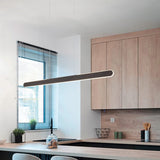 Helios LED Up Down Linear Pendant – Matt Black