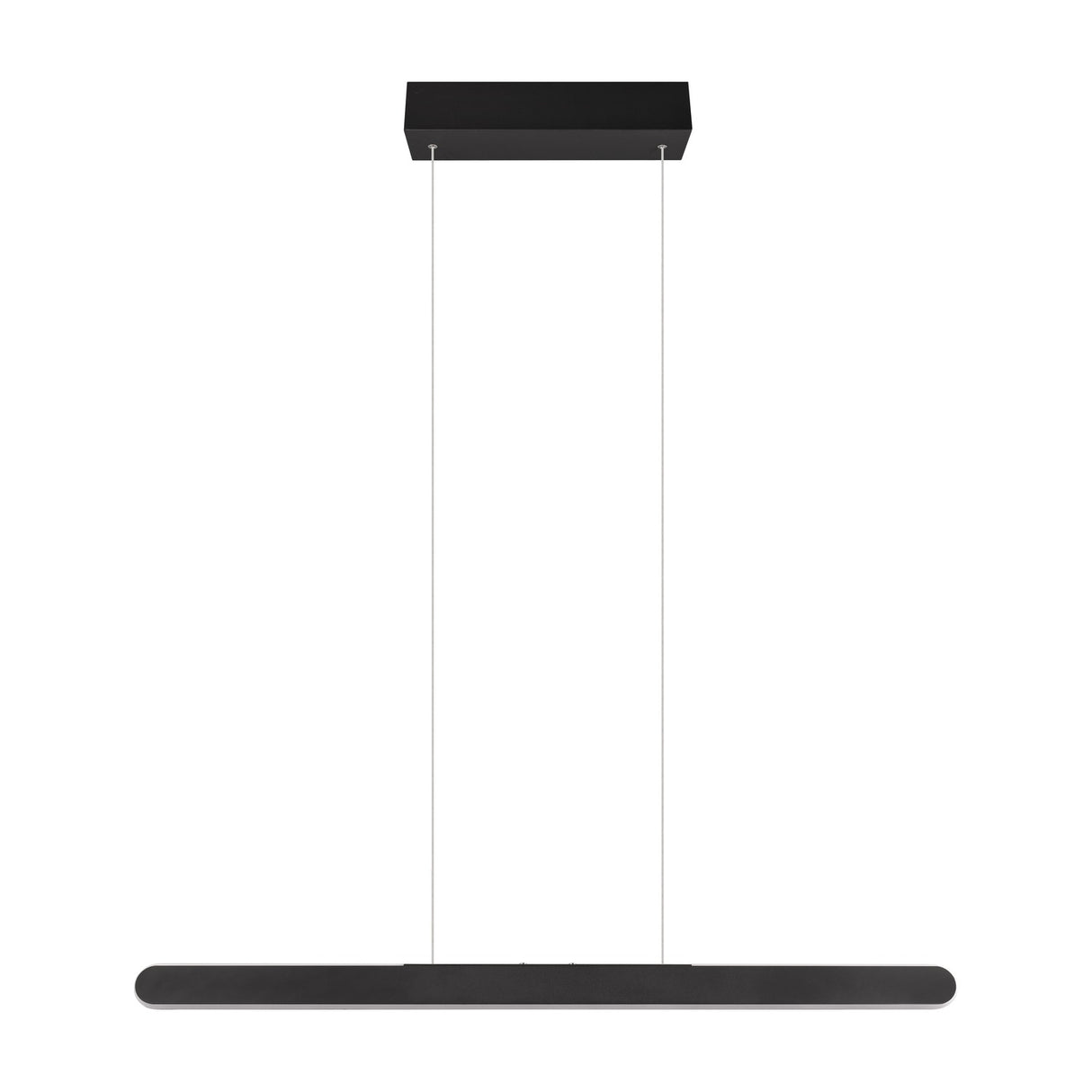 Helios LED Up Down Linear Pendant – Matt Black