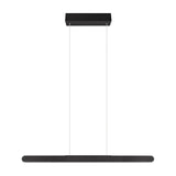 Helios LED Up Down Linear Pendant – Matt Black