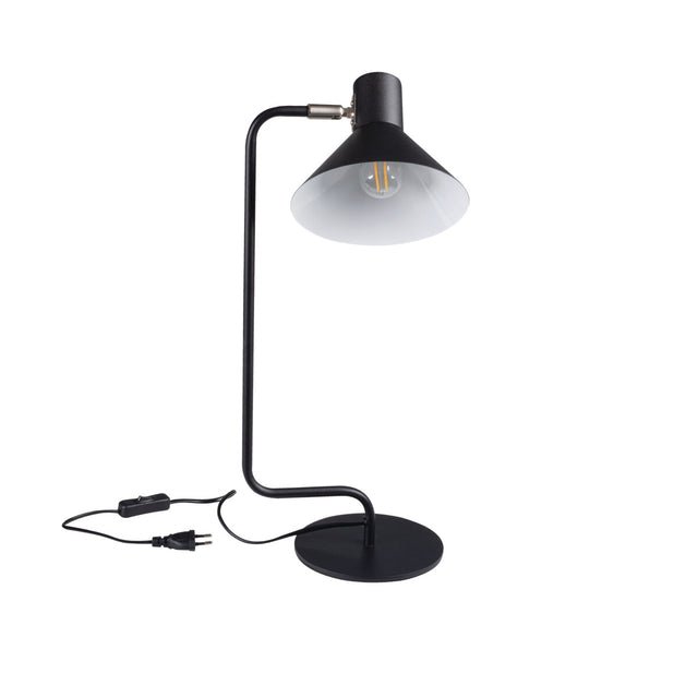 Nedia 10W E14 Desk Lamp - Black