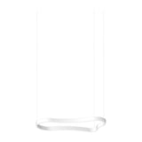 Waves Round Pendant Light 942mm - White