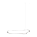 Waves Round Pendant Light 1254mm - White