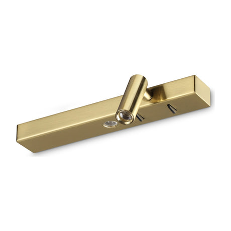 Bonne Nuit Wall Light - Brass (Right Reader)