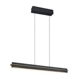 Emerson LED Linear Pendant – Matt Black