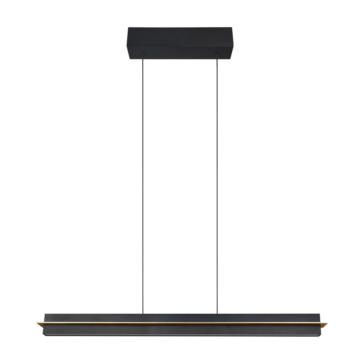 Emerson LED Linear Pendant – Matt Black