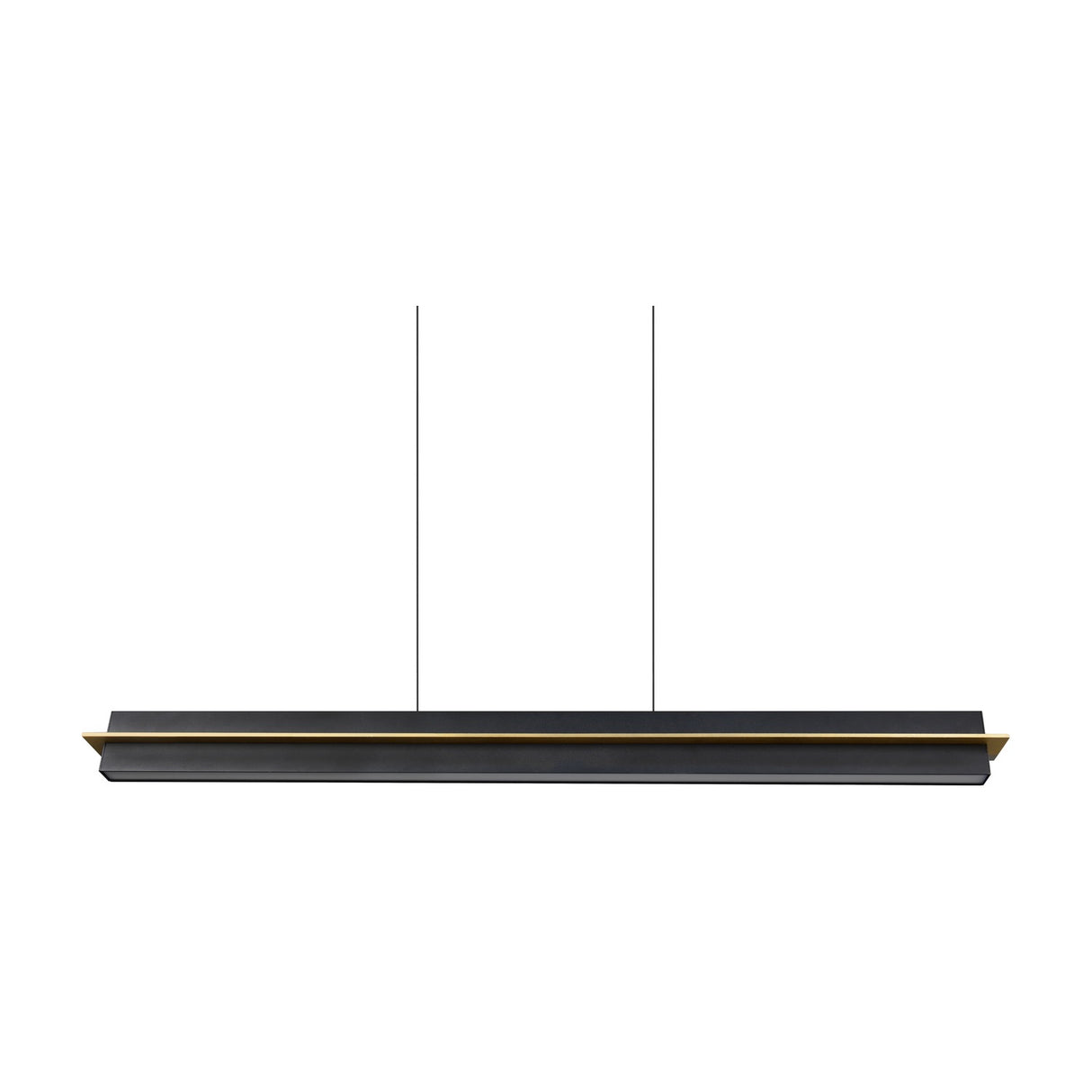 Emerson LED Linear Pendant – Matt Black