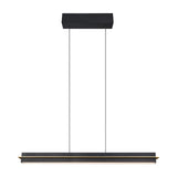 Emerson LED Linear Pendant – Matt Black