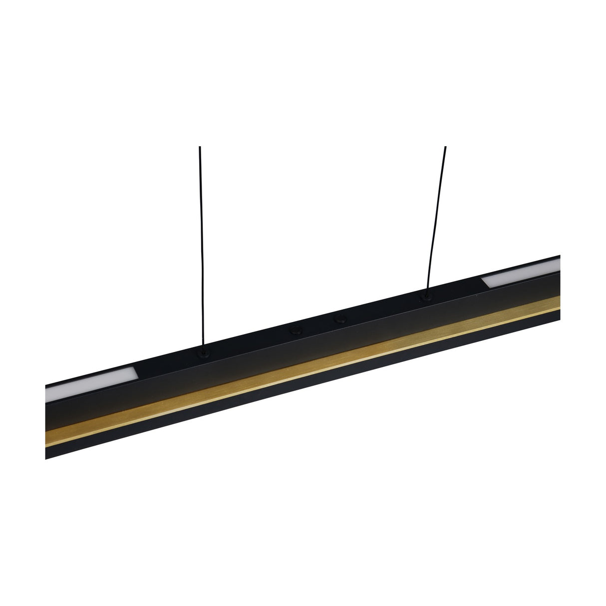 Emerson LED Linear Pendant – Matt Black