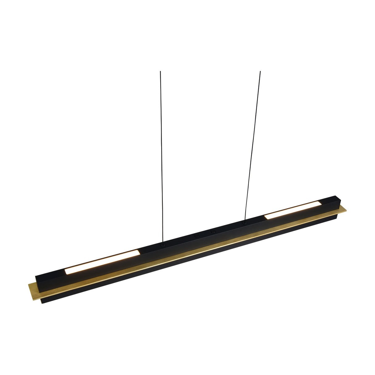 Emerson LED Linear Pendant – Matt Black