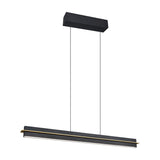 Emerson LED Linear Pendant – Matt Black