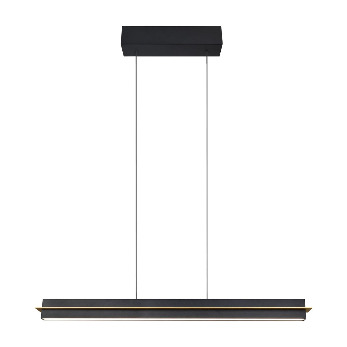 Emerson LED Linear Pendant – Matt Black