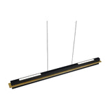Emerson LED Linear Pendant – Matt Black