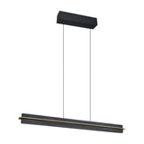 Emerson LED Linear Pendant – Matt Black
