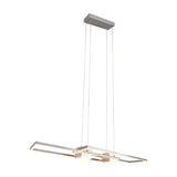 Albany 2 Light LED Up Down Chandelier – Satin Nickel