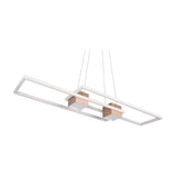 Albany 2 Light LED Up Down Ring Chandelier – Coffee