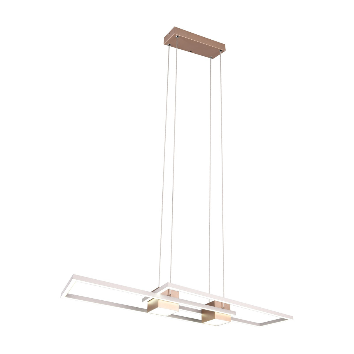Albany 2 Light LED Up Down Ring Chandelier – Coffee