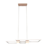 Albany 2 Light LED Up Down Ring Chandelier – Coffee