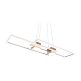 Albany 2 Light LED Up Down Ring Chandelier – Coffee
