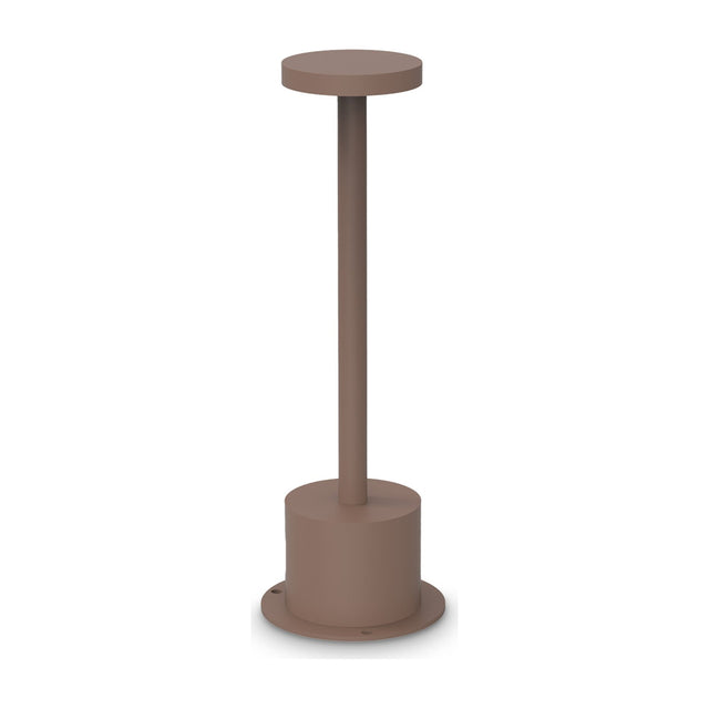 Toffee Rechargeable Outdoor Lamp Ø80 x 250mm - Coffee