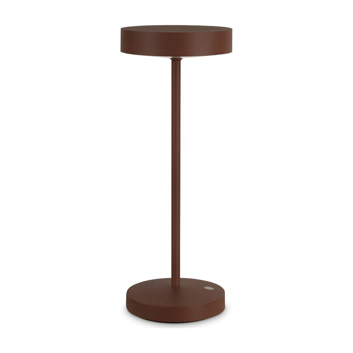 Toffee Outdoor Table Lamp - Rust Brown